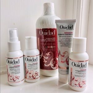 NEW Ouidad Advanced Climate Control gel, styling cream, shampoo, spray bundle